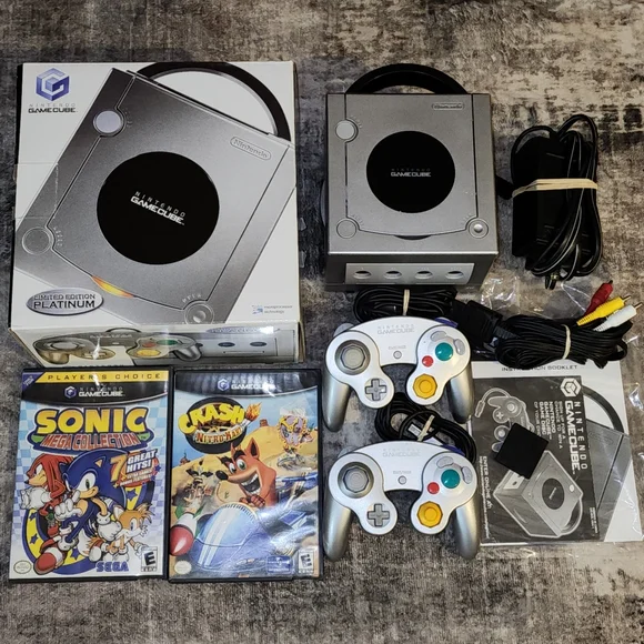 Platinum Gamecube Complete In Box Plus Extras - Picture 1 of 11